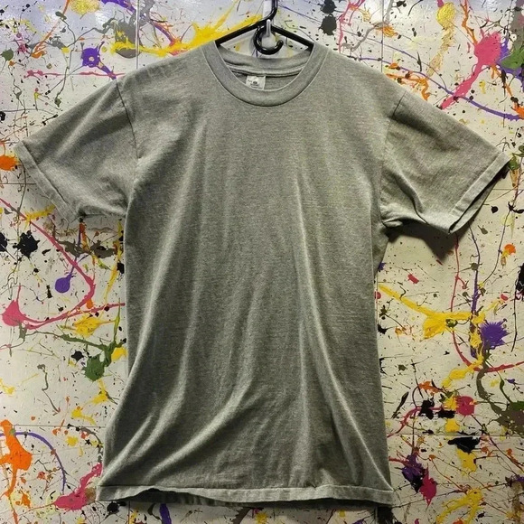 Plain Gray Stafford Polo T-Shirt - Picture 1 of 2